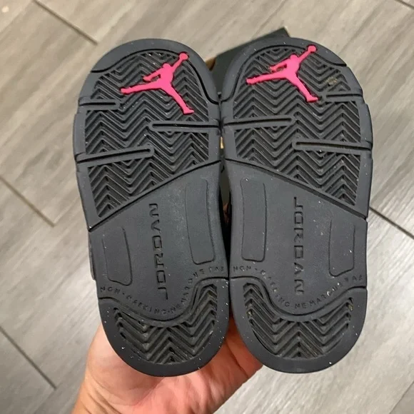 Jordan 881565-009 Infants and Toddler Son of GT Black Hyper Pink size 7C - Picture 6 of 9